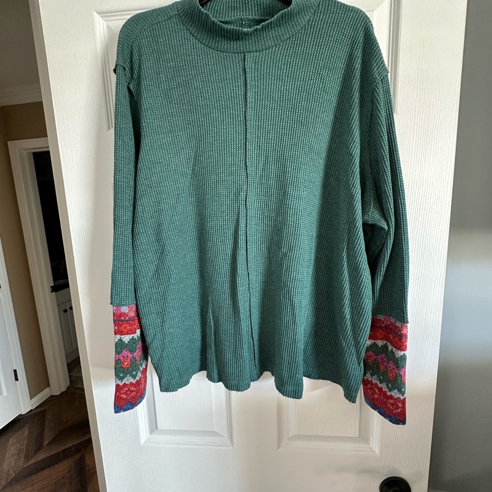 Maurices Teal Knit Top